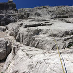7. SL, nach Querung mit Route 'Tanzboden'