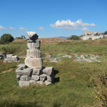 Die Überreste des Tempel der Artemis, eines der 7 Weltwunder der Antike (bei Selcuk / Ephesus.