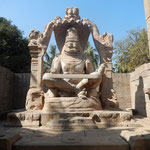 Statue des Löwengottes Vishnu