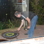 Eric grillt Kaktus