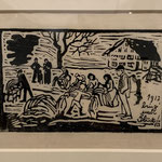 Neujahrswunsch 2013, Münter, Holzschnitt 2012