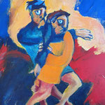 La danse 2 acrylique