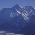 Everest (8850m) und Lothse (8501m)