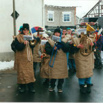 Karnevalszug 2001 - Die beliebten Kartoffelsack Kostüme
