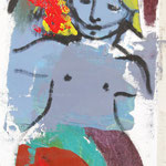 "Kinderspiel" . 2012 . Werk No.102 . Oel auf Leinwand . 57x27