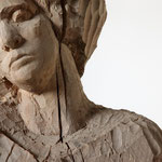 "Maria" . 2005 . Lindenholz . 111cm