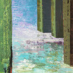 "Einblick" . 2011 . Werk No.89 . Oel auf Leinwand . 60x55
