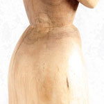"Maria" / Verkündigungsgruppe . 1984 / 86 . Nussbaum . 149cm
