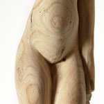 "Hulda" . 2007 / 2013 . Ulmenholz . 105cm