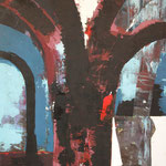 "Ausblick" . 1999 . Werk No.52 . Oel auf Leinwand . 145x100