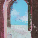 "Labyrinth" . 2011 . Werk No.80 . Oel auf Leinwand . 72x53