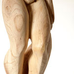 "Hulda" . 2007 / 2013 . Ulmenholz . 105cm
