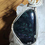 Velvet Obsidian auf Sterlingsilber, 68 x 31 x 11mm     €98