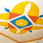 Mandal Decke Krankenzimmer Hallein für basale Stimmulation 