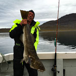 5.009 Kapitaler Dorsch im Fjord von Bolungarvik,Island