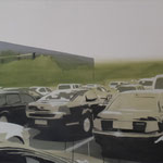 traffic#1, 60 cm x 80 cm, Tempera/Öl/LW, 2017