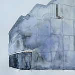 continere#A.2, 32 x 24 cm, Graphit/Aquarell/Papier, 2024