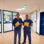 Dr. Schaible und Dr. Rafat