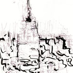 sketch "the Empire State Building" 2006