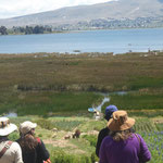 Sahuiña e o Lago Titicaca