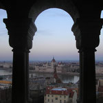 Budapest - rio Danúbio - vista do lado Buda / Hungria