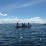 beleza do Lago Titicaca