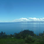 vista do Lago Titicaca