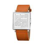 Pure White French Grain orange