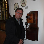 Museum in Valdivia: Karl Anwandters Telefon  ;-)