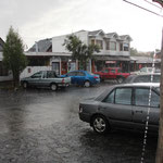 Pucon empfängt uns mit Regen