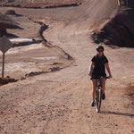 Radtour zum Valle de la Luna