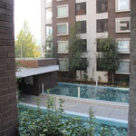 Blick vom Balkon der "Studentenbude"