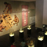 Im archäologischen Museum