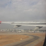 Abflug in Santiago