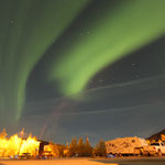 Nordlichter über Dawson City