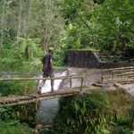 Brücke am Damm - bridge at the dam