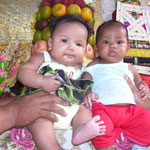 A 3-Month ceremony in a Hindu-family