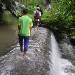 Bachquerung - crossing a river