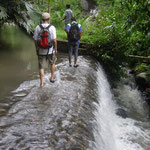 Bachquerung - crossing a river