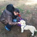 NAYAT now learn to speak Italian. She has been adopted in Italy !!!!