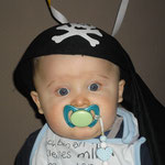 Maddox unser kleiner Pirat