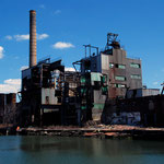 Revere Sugar Works being demolished for luxury flats, Red Hook 2006
