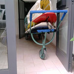 carrello porta surf longboard 3 ruote con manico pieghevole 180 euro