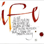 life is not measured 
