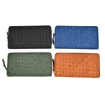 マルゴー　ラウンドジップ　メッシュ長財布