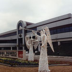 Large vine angels at ALFA corporate office.