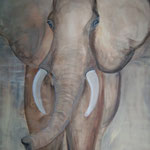 * Nr. 22 Elefant 60 x 80 cm