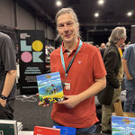 Das Bild zu Männerquatsch Podcast Folge 200 zeigt Nico Barbat auf der Amiga40 in Mönchengladbach.