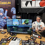 Das Bild zu Männerquatsch Podcast Folge 200 zeigt den Stand von KAIKO auf der Amiga40 in Mönchengladbach.