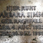 Barbara Simms, eine Schwiegertochter